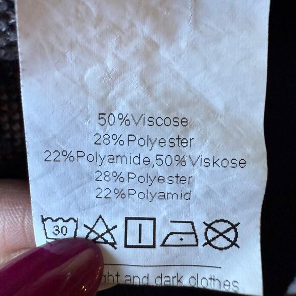 Grace Karin Striped Mock Neck Sweater Mens Small Colorblock Retro Fall Statement - Picture 5 of 6